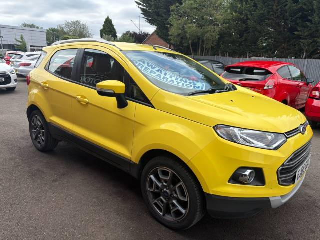 2015 Ford Ecosport 1.0 EcoBoost Titanium Yellow 5dr Hatch