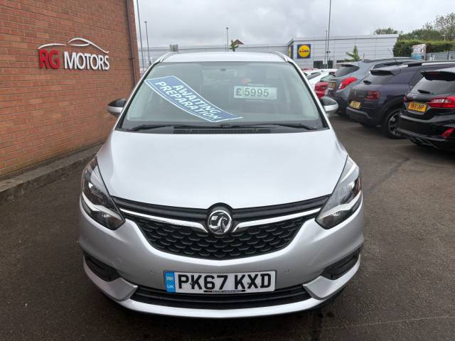 2017 Vauxhall Zafira 1.4T SRi Nav Silver 5dr 7 Seater MPV