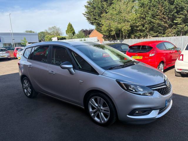 2017 Vauxhall Zafira 1.4T SRi Nav Silver 5dr 7 Seater MPV