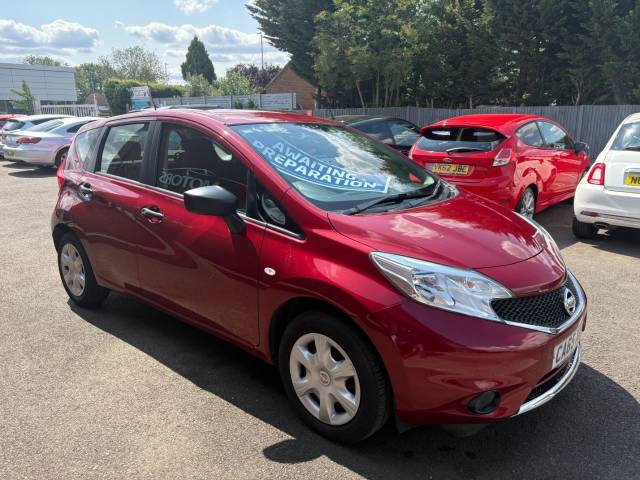 2016 Nissan Note 1.2 Visia Red 5dr MPV