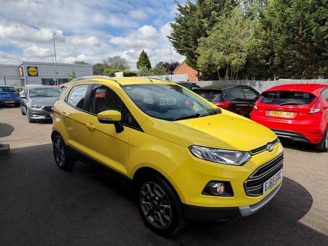 2015 Ford Ecosport 1.0 EcoBoost Titanium Yellow 5dr Hatch