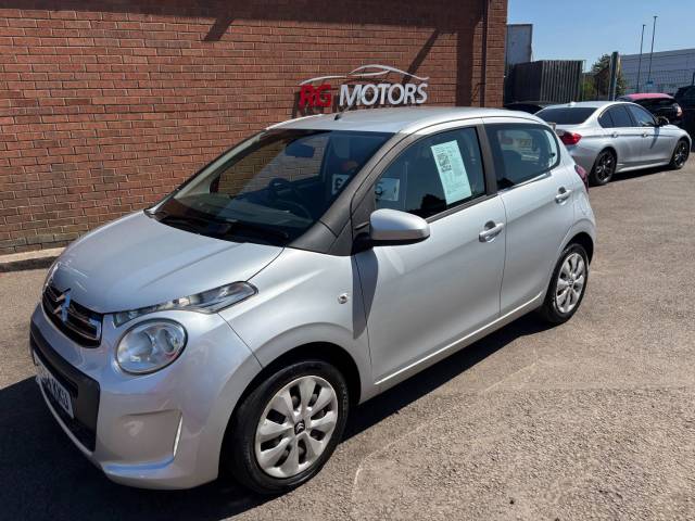 Citroen C1 1.0 VTi Feel Silver 5dr Hatch Hatchback Petrol Grey