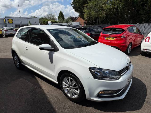 2015 Volkswagen Polo 1.2 TSI SE White 3dr Hatch