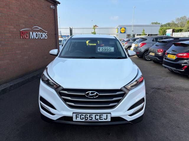 2015 Hyundai Tucson 1.7 CRDi Blue Drive S White 5dr 2WD