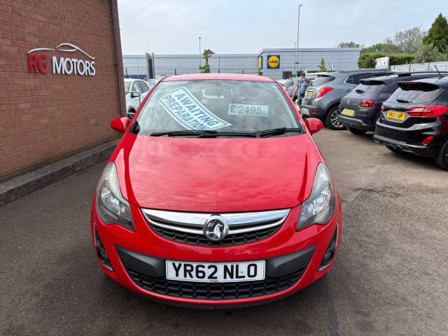 2012 Vauxhall Corsa 1.2 SXi Red 3dr Hatch