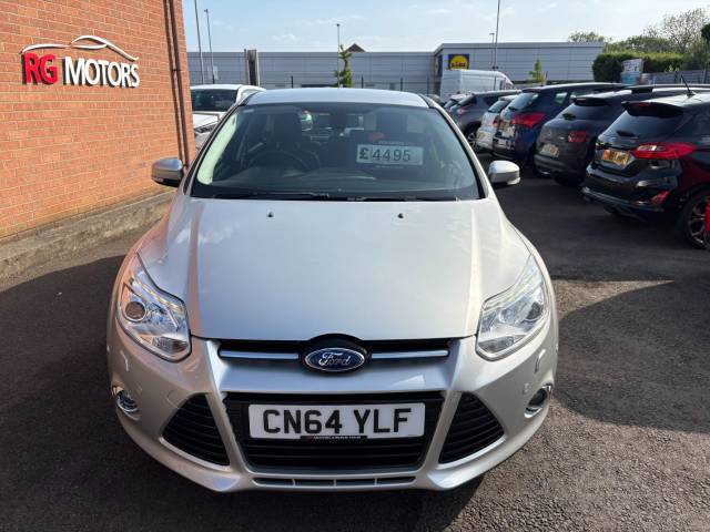2014 Ford Focus 1.6 TDCi 115 Titanium X Navigator Silver 5dr