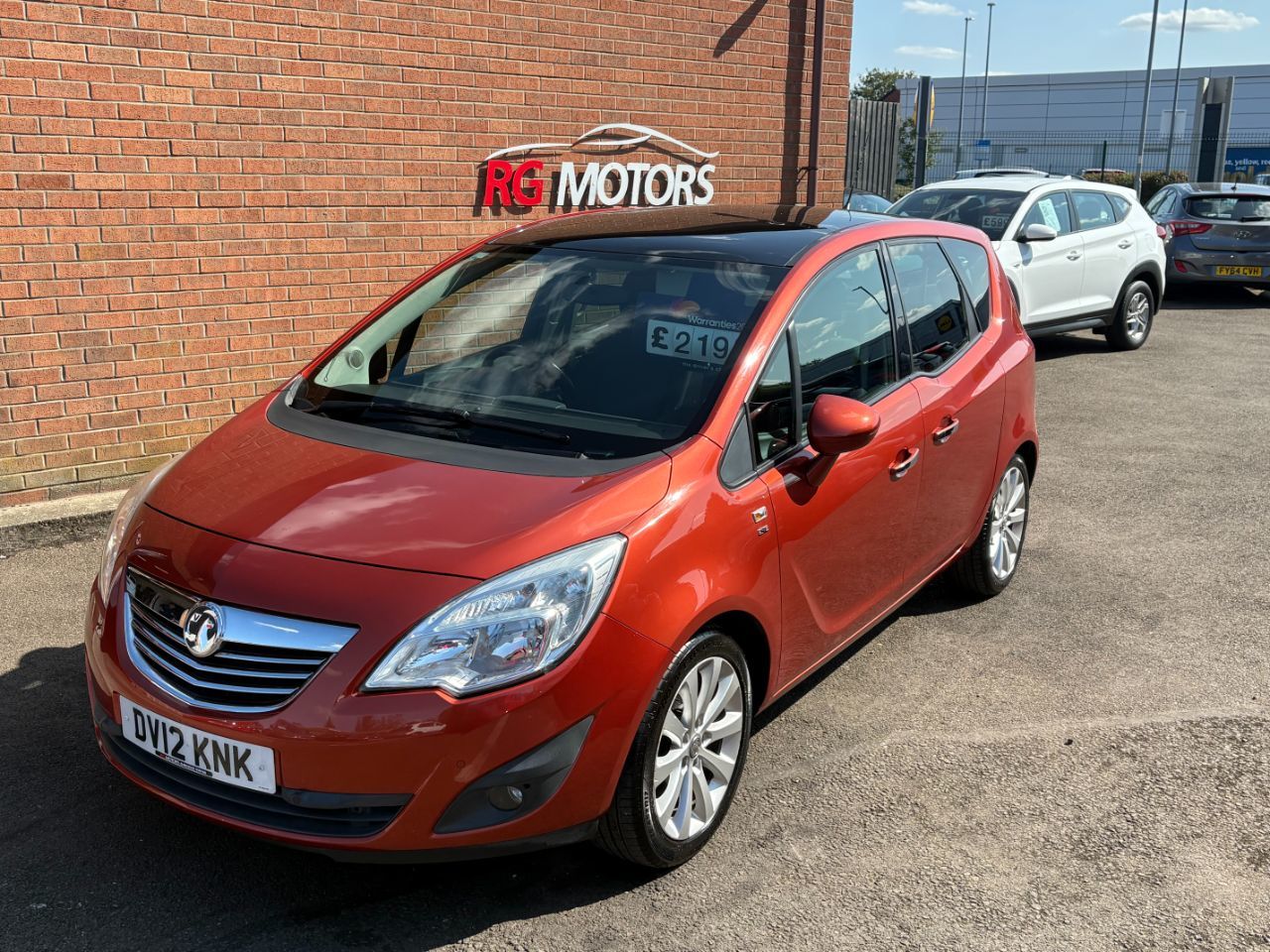 2012 Vauxhall Meriva