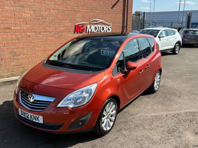 Vauxhall Meriva 1.4T 16V SE Orange 5dr MPV MPV Petrol Orange
