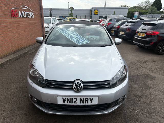 2012 Volkswagen Golf 1.6 TDI BlueMotion Tech SE Silver 2dr Cabriolet