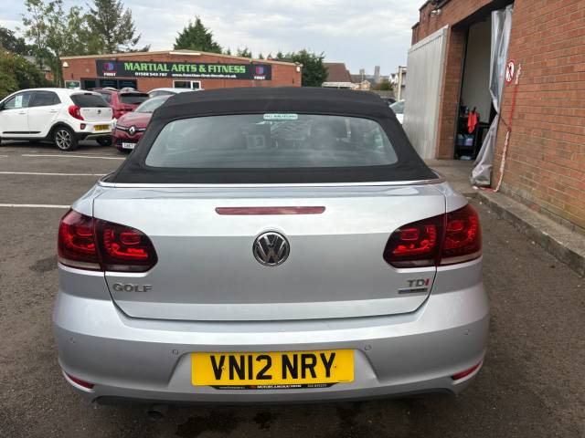 2012 Volkswagen Golf 1.6 TDI BlueMotion Tech SE Silver 2dr Cabriolet