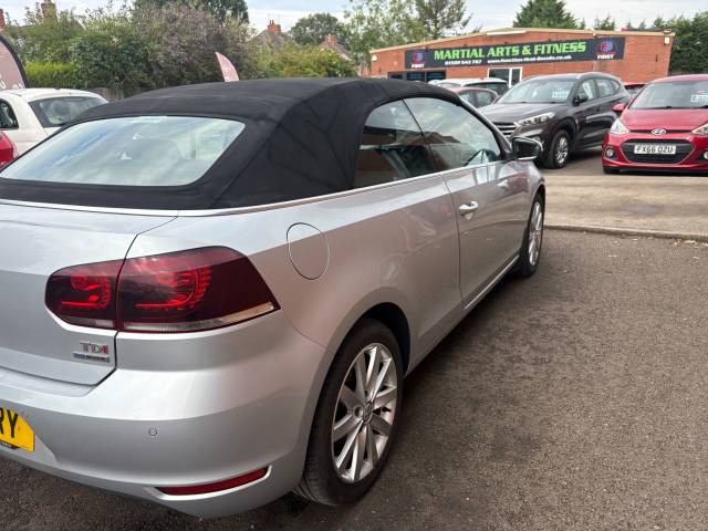 2012 Volkswagen Golf 1.6 TDI BlueMotion Tech SE Silver 2dr Cabriolet