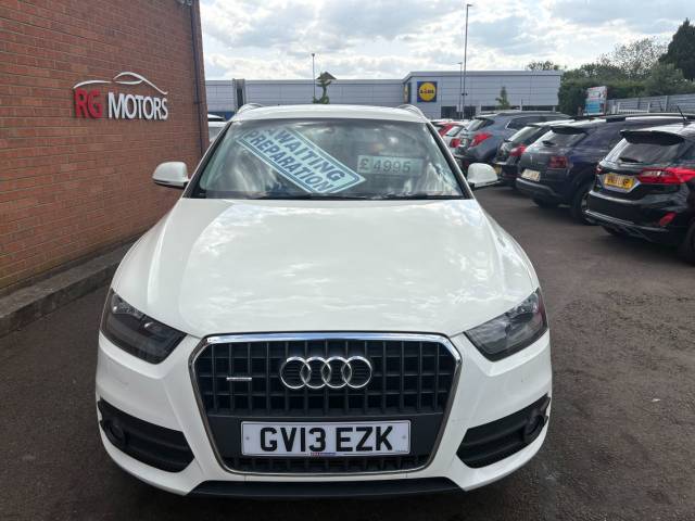 2013 Audi Q3 2.0 TDI Quattro SE White 5dr Estate