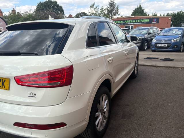 2013 Audi Q3 2.0 TDI Quattro SE White 5dr Estate