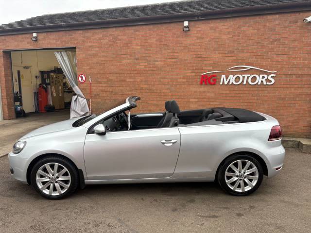 2012 Volkswagen Golf 1.6 TDI BlueMotion Tech SE Silver 2dr Cabriolet