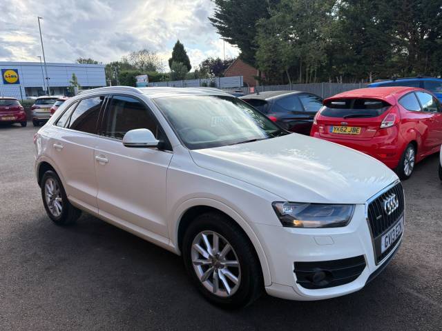 2013 Audi Q3 2.0 TDI Quattro SE White 5dr Estate