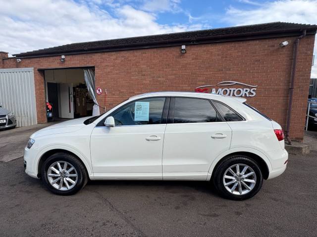2013 Audi Q3 2.0 TDI Quattro SE White 5dr Estate
