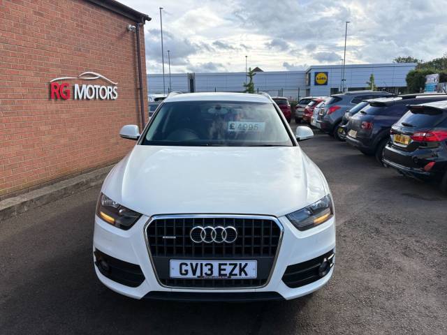2013 Audi Q3 2.0 TDI Quattro SE White 5dr Estate