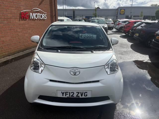 2012 Toyota iQ 1.0 VVT-i White 3dr Hatch