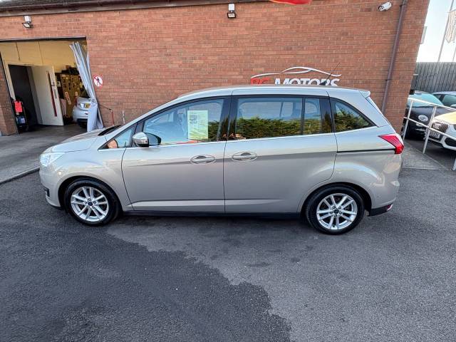 2015 Ford Grand C-MAX 1.5 TDCi Zetec Silver 7 Seater 5dr MPV