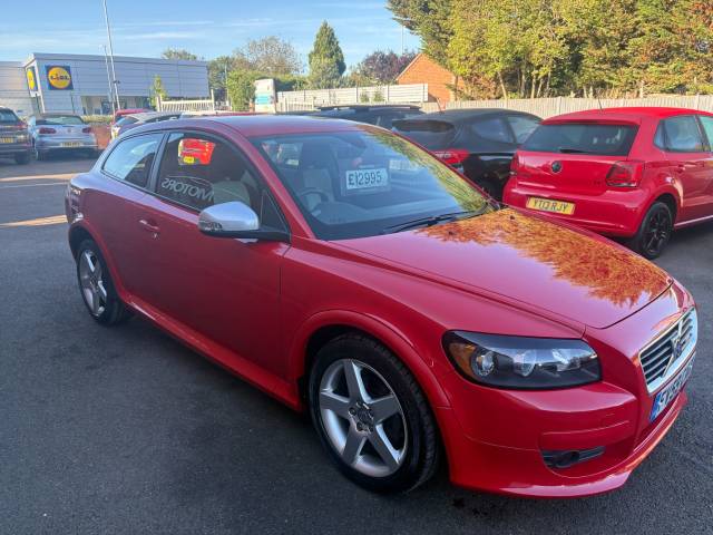 2009 Volvo C30 2.0D R DESIGN Red 3dr Hatch