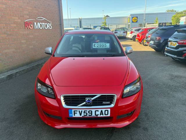 2009 Volvo C30 2.0D R DESIGN Red 3dr Hatch