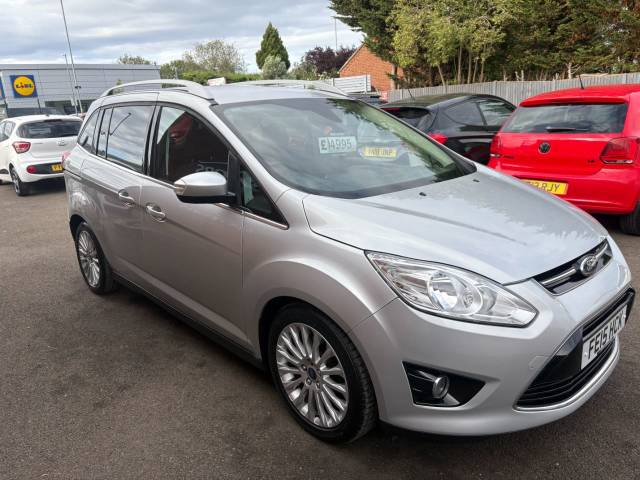 2015 Ford Grand C-MAX 1.6 TDCi Titanium Silver 5dr 7 Seater MPV