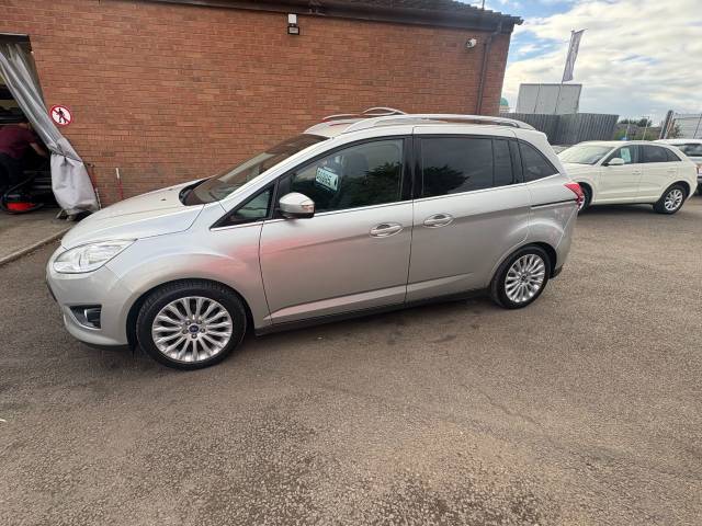 2015 Ford Grand C-MAX 1.6 TDCi Titanium Silver 5dr 7 Seater MPV