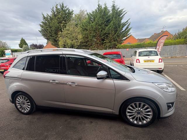 2015 Ford Grand C-MAX 1.6 TDCi Titanium Silver 5dr 7 Seater MPV