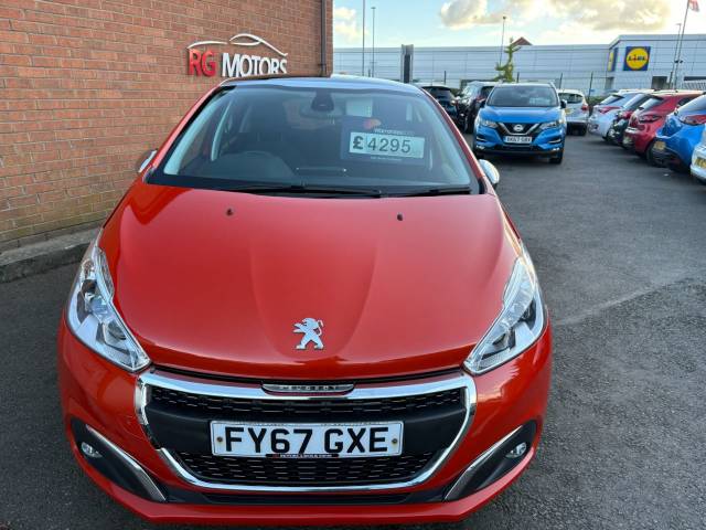 2017 Peugeot 208 1.2 PureTech Allure Premium Orange 5dr Hatch