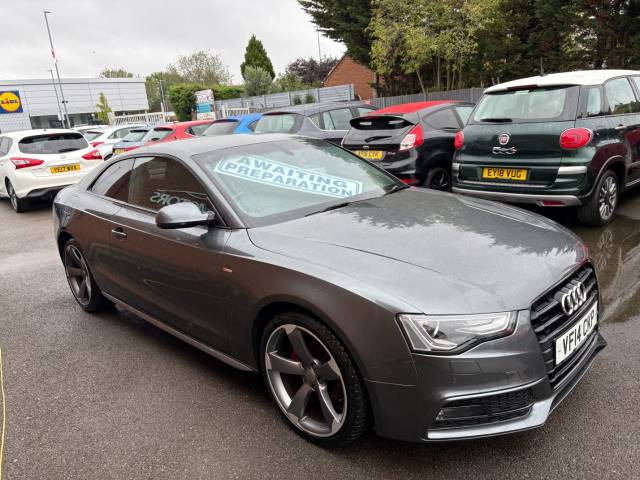 2014 Audi A5 2.0 TDI 177 Black Edition Grey 2dr Coupe