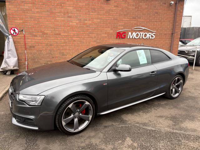 Audi A5 2.0 TDI 177 Black Edition Grey 2dr Coupe Coupe Diesel Grey