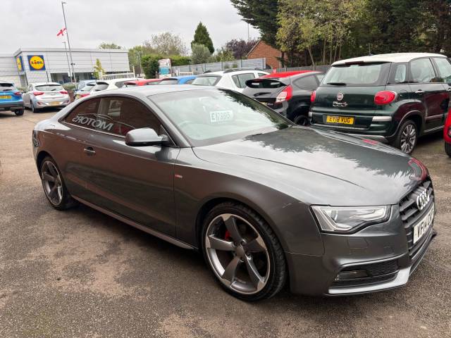 2014 Audi A5 2.0 TDI 177 Black Edition Grey 2dr Coupe