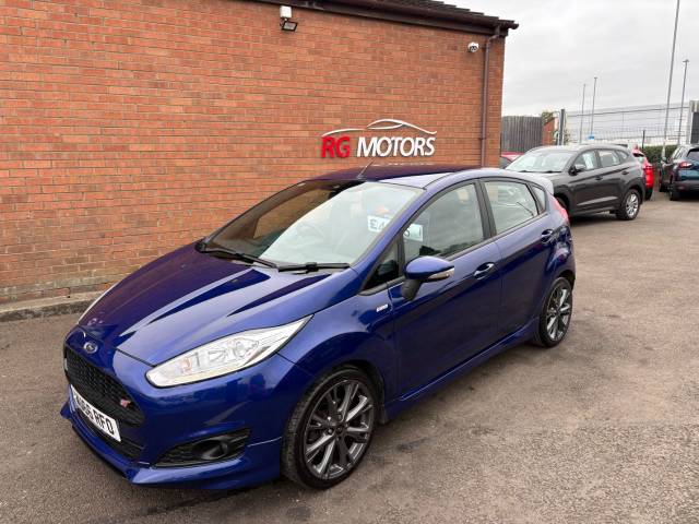 Ford Fiesta 1.0 EcoBoost 125 ST-Line 5dr Hatchback Petrol Blue
