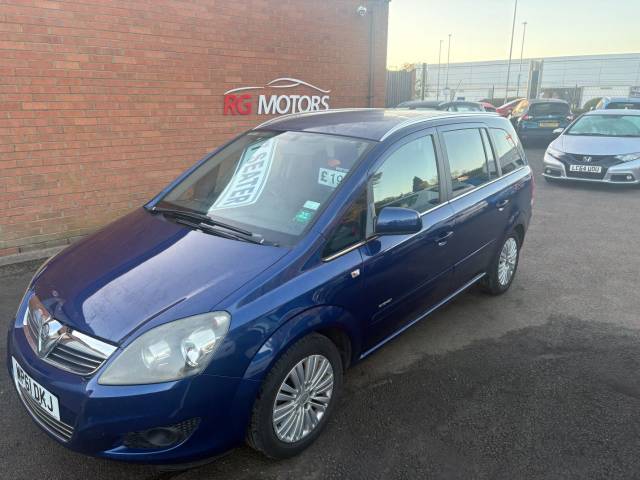 Vauxhall Zafira 1.6i [115] Energy 5dr MPV Petrol Blue