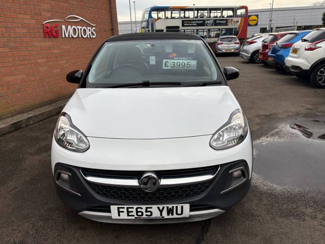 2015 Vauxhall Adam 1.4i Rocks Air White 3dr Hatch