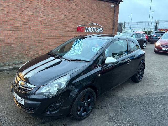 Vauxhall Corsa 1.0 ecoFLEX Sting Black 3dr Hatch Hatchback Petrol Black