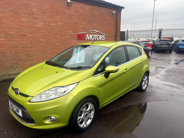 Ford Fiesta 1.25 Zetec 5dr [82] Hatchback Petrol Green