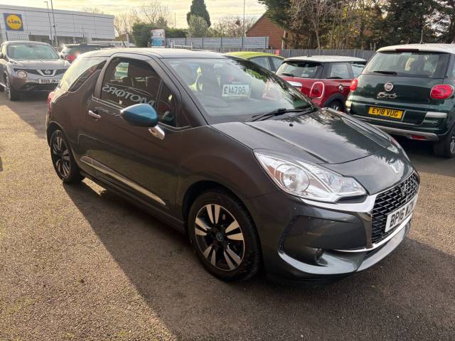 2016 Ds Ds 3 1.2 PureTech 82 Chic Grey 3dr Hatch