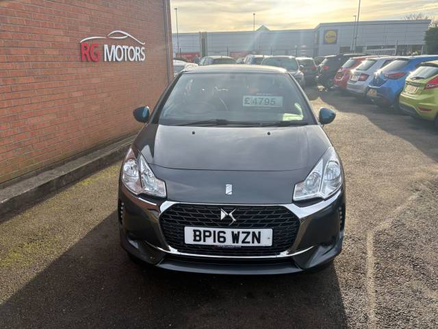 2016 Ds Ds 3 1.2 PureTech 82 Chic Grey 3dr Hatch