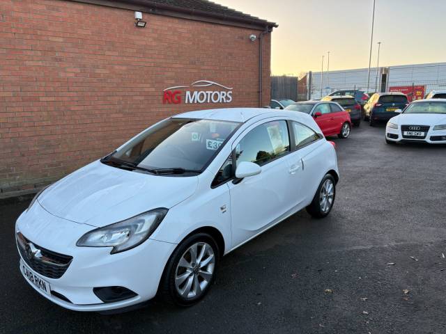 Vauxhall Corsa 1.4 Energy 3dr [AC] Hatchback Petrol White