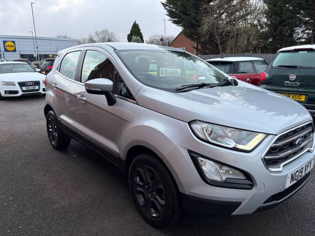 2019 Ford Ecosport 1.0 EcoBoost Zetec Silver 5dr Hatch