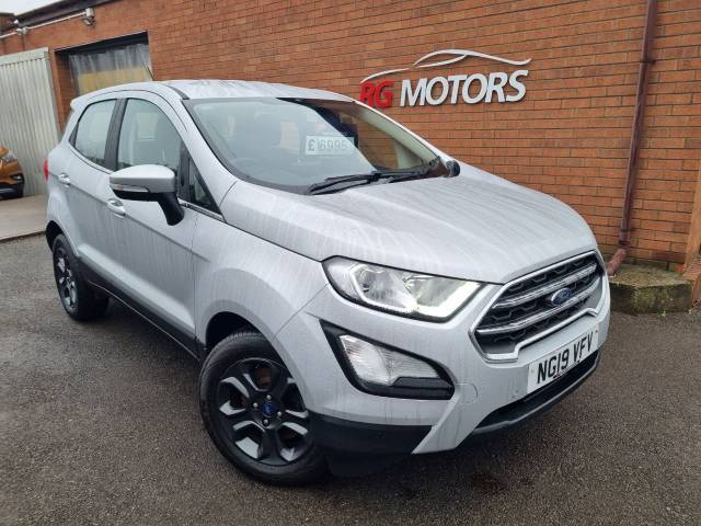 Ford Ecosport 1.0 EcoBoost Zetec Silver 5dr Hatch Hatchback Petrol Silver