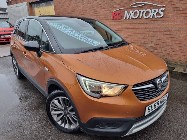 Vauxhall Crossland X 1.2 Elite Nav 5dr Hatchback Petrol Orange