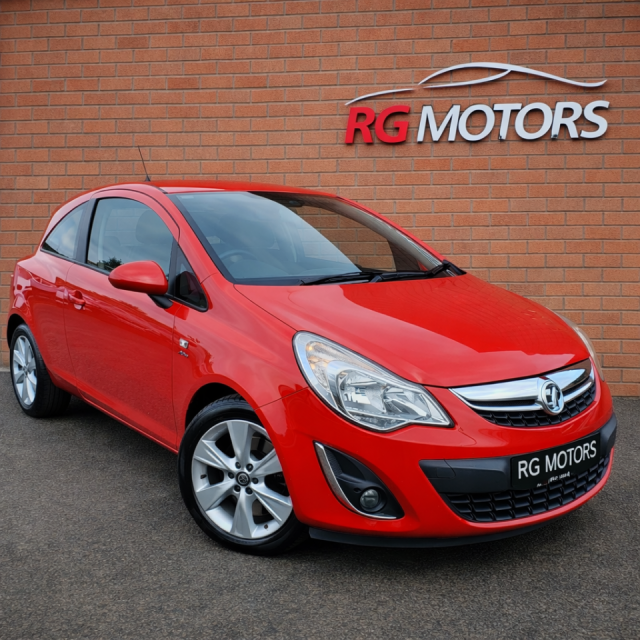 Vauxhall Corsa 1.2 Active 3dr [AC] Hatchback Petrol Red