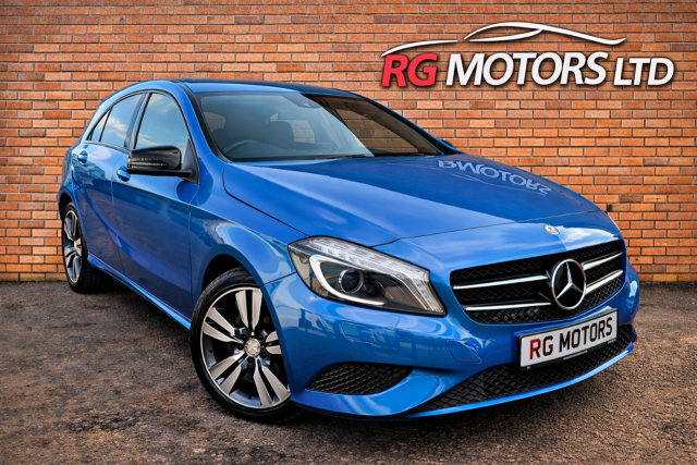 Mercedes-Benz A Class 1.6 A180 Sport 5dr Auto Hatchback Petrol Blue