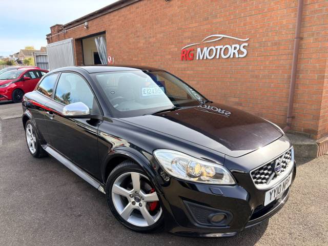2010 Volvo C30 1.6D DRIVe R DESIGN Black 3dr Hatch