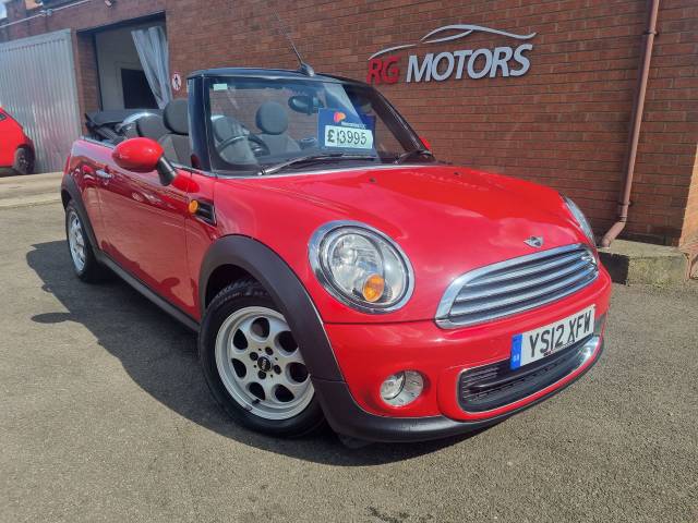 2012 Mini Convertible 1.6 One 2dr