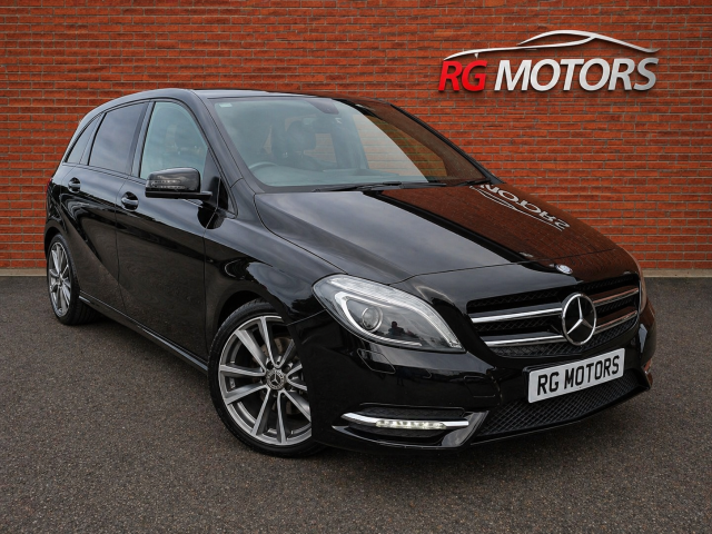Mercedes-Benz B Class B180 [1.5] CDI Sport 5dr Auto MPV Diesel Black