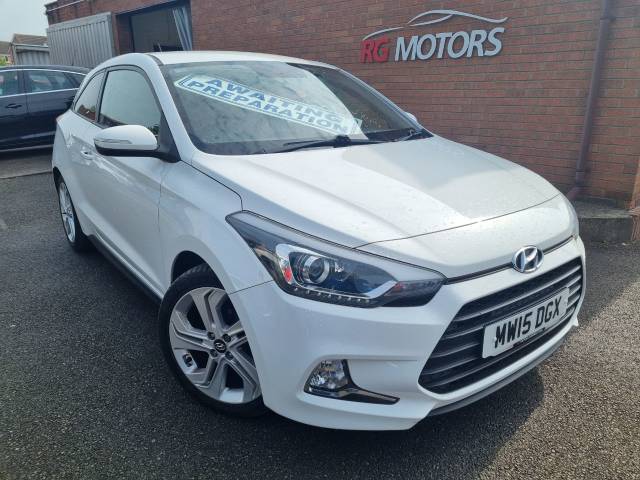 Hyundai i20 1.2 Sport 3dr Coupe Petrol White