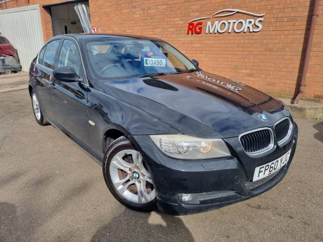 BMW 3 Series 2.0 318d ES 4dr Saloon Diesel Black